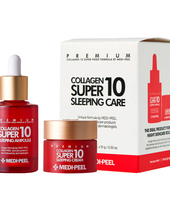 Medi-Peel Collagen Super 10 Sleeping Care Set (30ml/10ml)