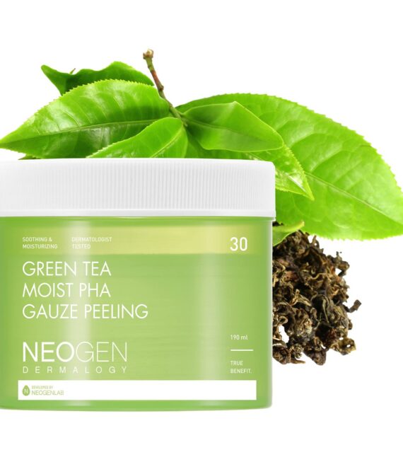 Neogen Dermalogy Green Tea Moist PHA Gauze Peeling (30pads)