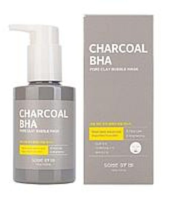 Some By Mi Charcoal BHA Pore Clay Bubble Mask (120ml)
