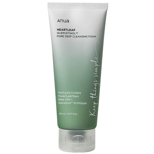 Anua Heartleaf Quercetinol Pore Deep Cleansing Foam(150ml)