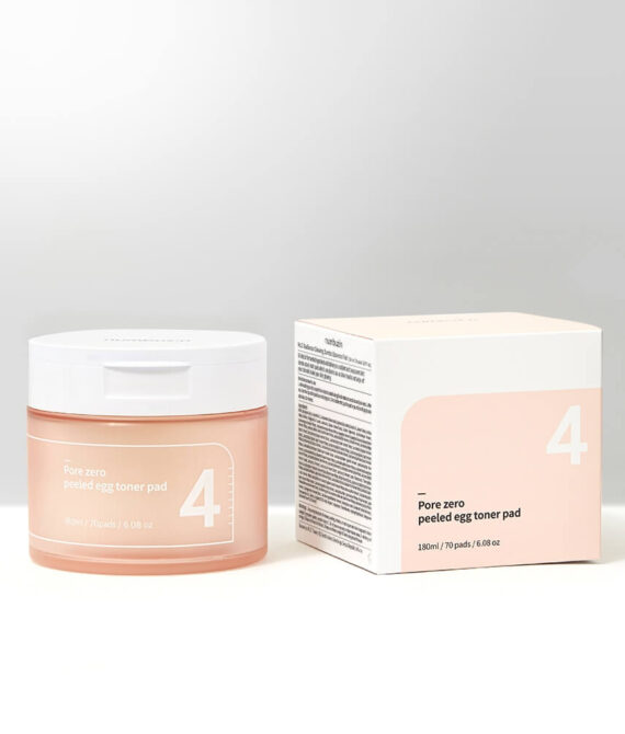 NumbuzinNo.4 Pore Zero Peeled Egg Toner Pad (70pads)