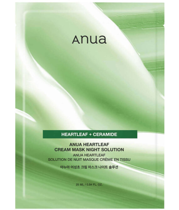 Anua Heartleaf Cream Mask Night Solution