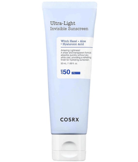 COSRX Ultra-Light Invisible Sunscreen SPF50 PA++++ (50ml)