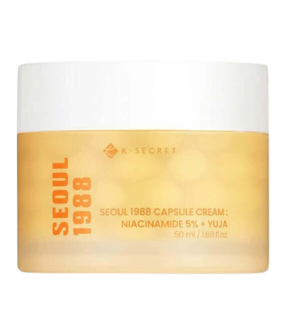 K-SECRET Seoul 1988 Capsule Cream: Niacinamide 5% + Yuja (50ml)