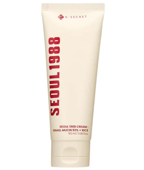 K-SECRET Seoul 1988 Cream: Snail Mucin 93% + Rice (50ml)