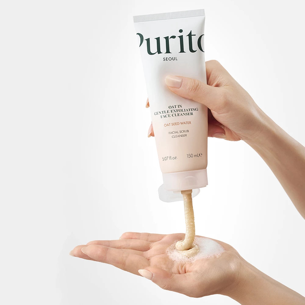 Purito Seoul Oat-In Gentle Exfoliating Face Cleanser (150ml) - Image 2